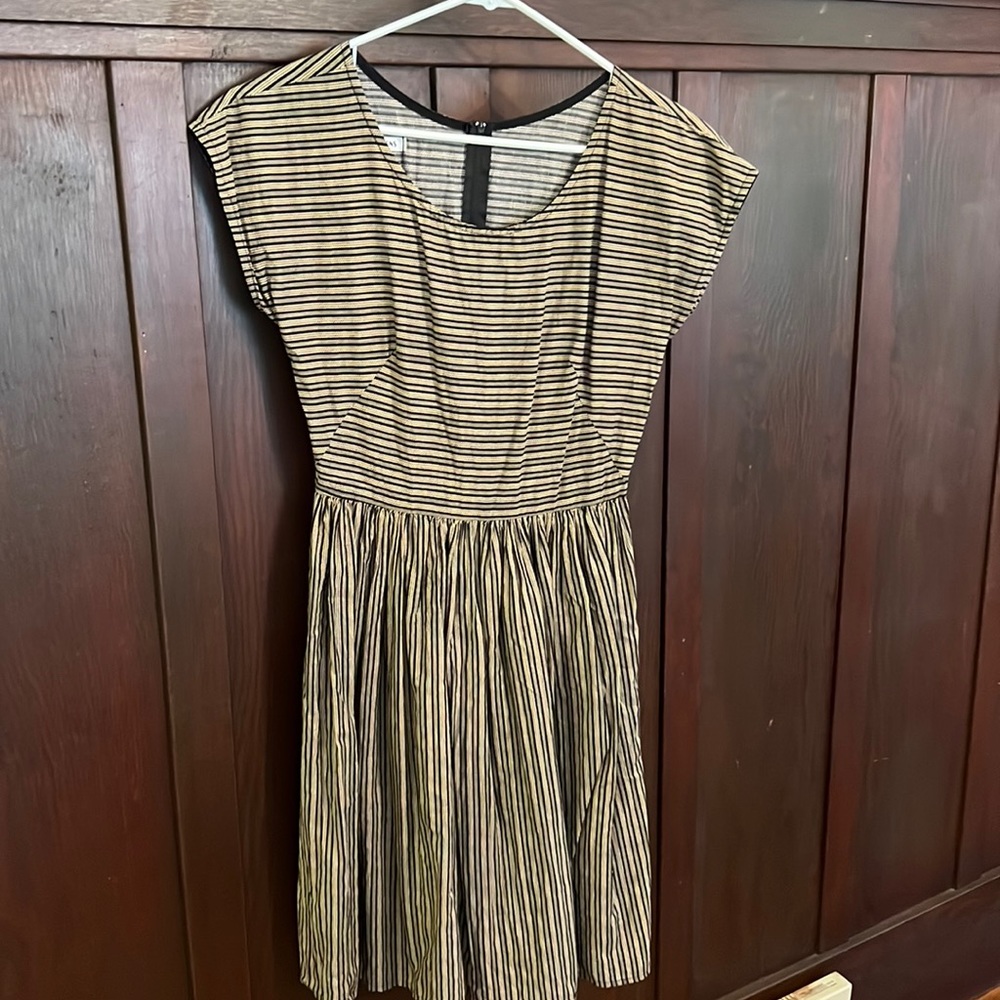 Vintage striped dress (m)